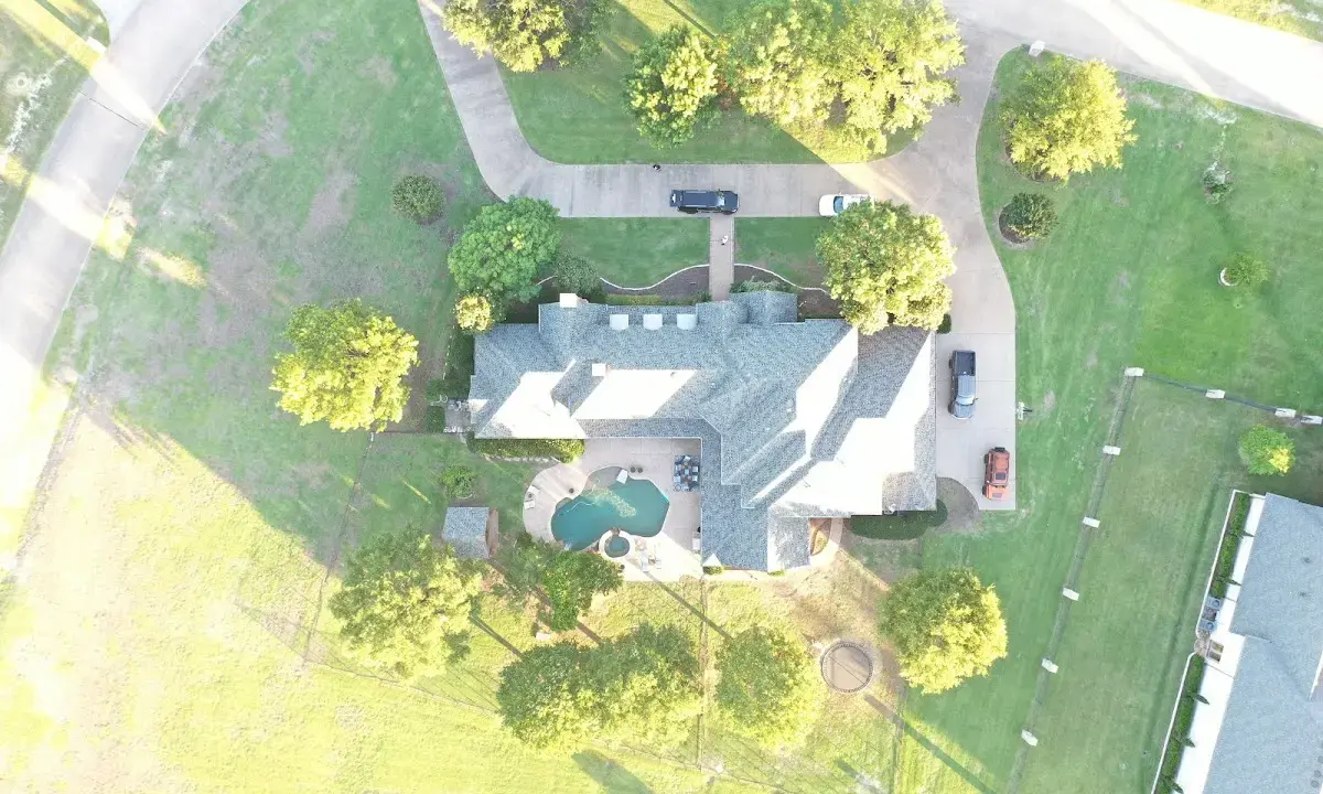 New shingle roof installation on a home in Kirkwood